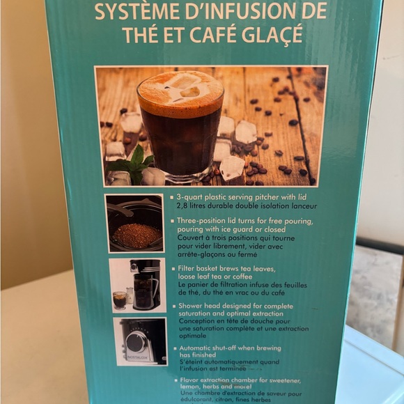 Nostalgia Ice Tea & Coffee Brewing System. - Picture 4 of 4